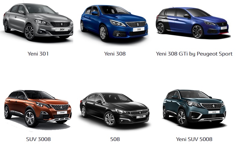 2018 Aralık Peugeot 30 Bin, 60 Bin 0 Faiz Kampanyası 