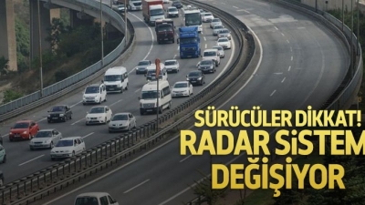 Otoyollarda Hız Tespiti Uygulaması 1 Temmuz 2017'De Başlıyor