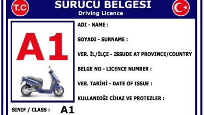 A1 Sınıfı Ehliyet Hangi Araçları Kullanabilir