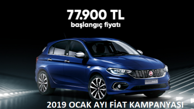 Fiat 2019 Ocak Kampanya Ve Ötv İndirimli Ocak Ayı Fiyat Listesi
