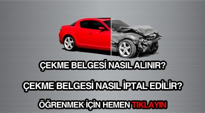 Çekme Belgeli Araç Alınır Mı? Çekme Belgeli Araç Nedir Trafiğe...