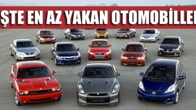 En Az Yakan Otomobiller Hangileri.