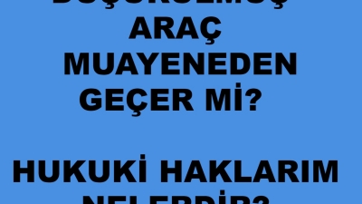Kilometresi Düşürülmüş Araç Muayeneden Geçer Mi? Satıcıya...