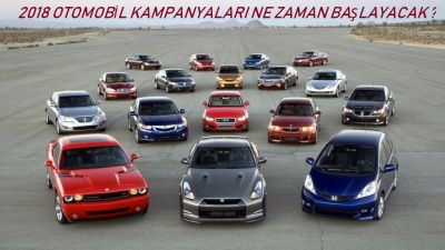 2018 Ocak Ayı Otomobil Kampanyaları , 2018 De Araç Alacaklar Dikkat.