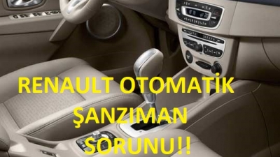 Renault Otomatik Vites  Araç Çalışmıyor Vites Kutusunu Kontrol...