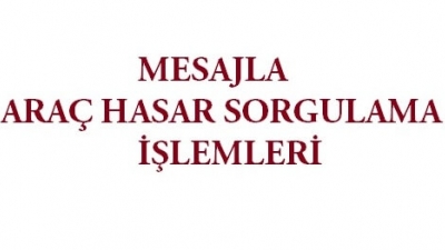 Plaka Şasi Hasar Kaydı Sorgulama, Araç Geçmişinde Değişen Parça...