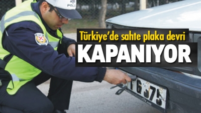 Sahte Plaka Takmanın Cezası 2018