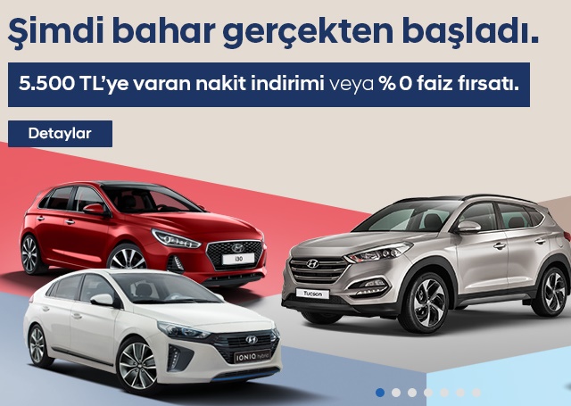 Hyundai 2018 Nisan 0 Araç Kampanyası detayları ve Güncel Fiyat Listesi