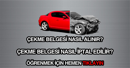 Çekme Belgeli Araç Alınır mı? Çekme Belgeli Araç Nedir Trafiğe Nasıl Çıkarılır? 