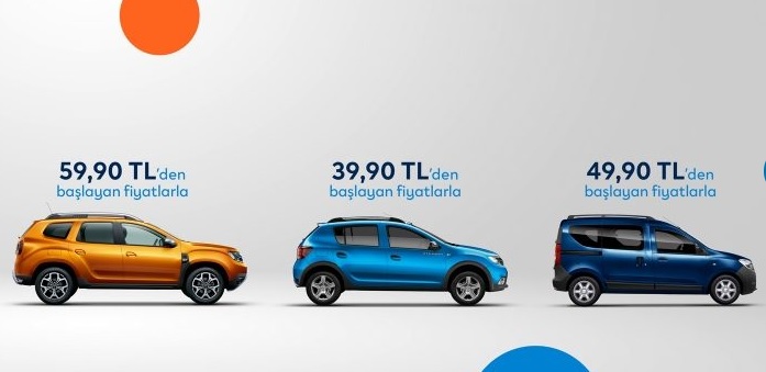 2019 Yılı Nisan Ayı Dacia Kampanyası