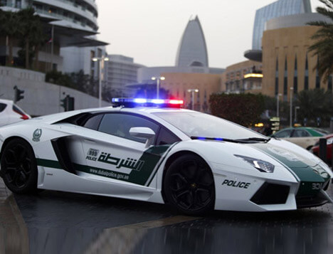 Dünyanın en pahalı polis arabası