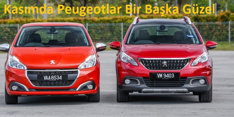 2017 Kasım Ayı Peugeot 208 ve 2008 Kampanyası ve Güncel Fiyat Listesi